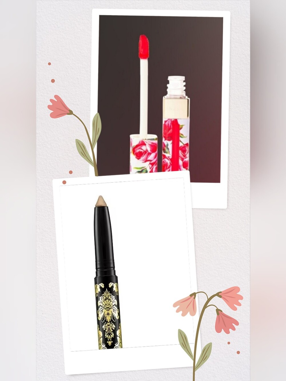Dolce & Gabbana Liquid Lip Color & D&G Creamy Gold Eyeshadow/liner Stick